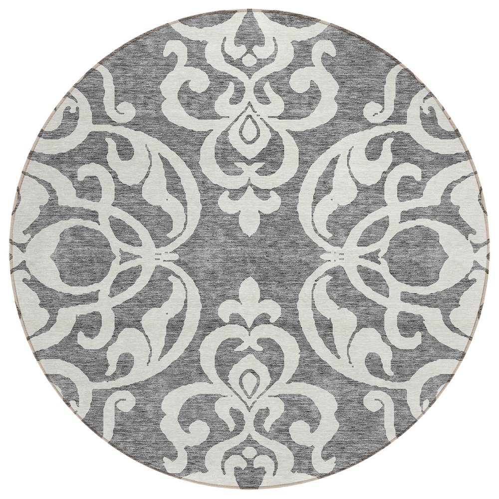 Chantille ACN973 Gray 8' x 8' Rug. Picture 1