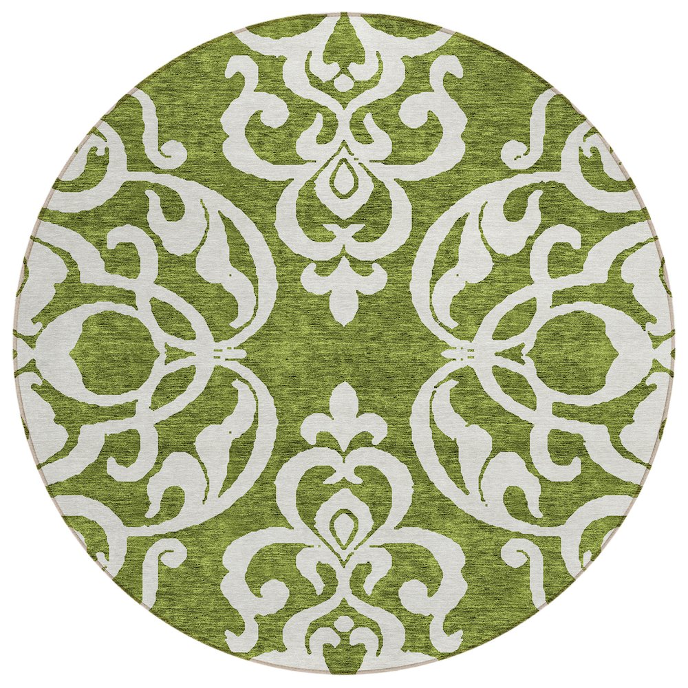 Chantille ACN973 Green 8' x 8' Rug. Picture 1