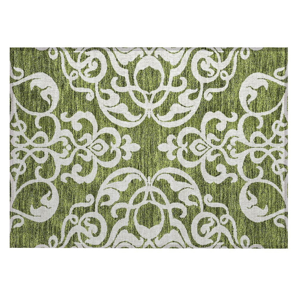 Chantille ACN973 Green 1'8" x 2'6" Rug. Picture 1