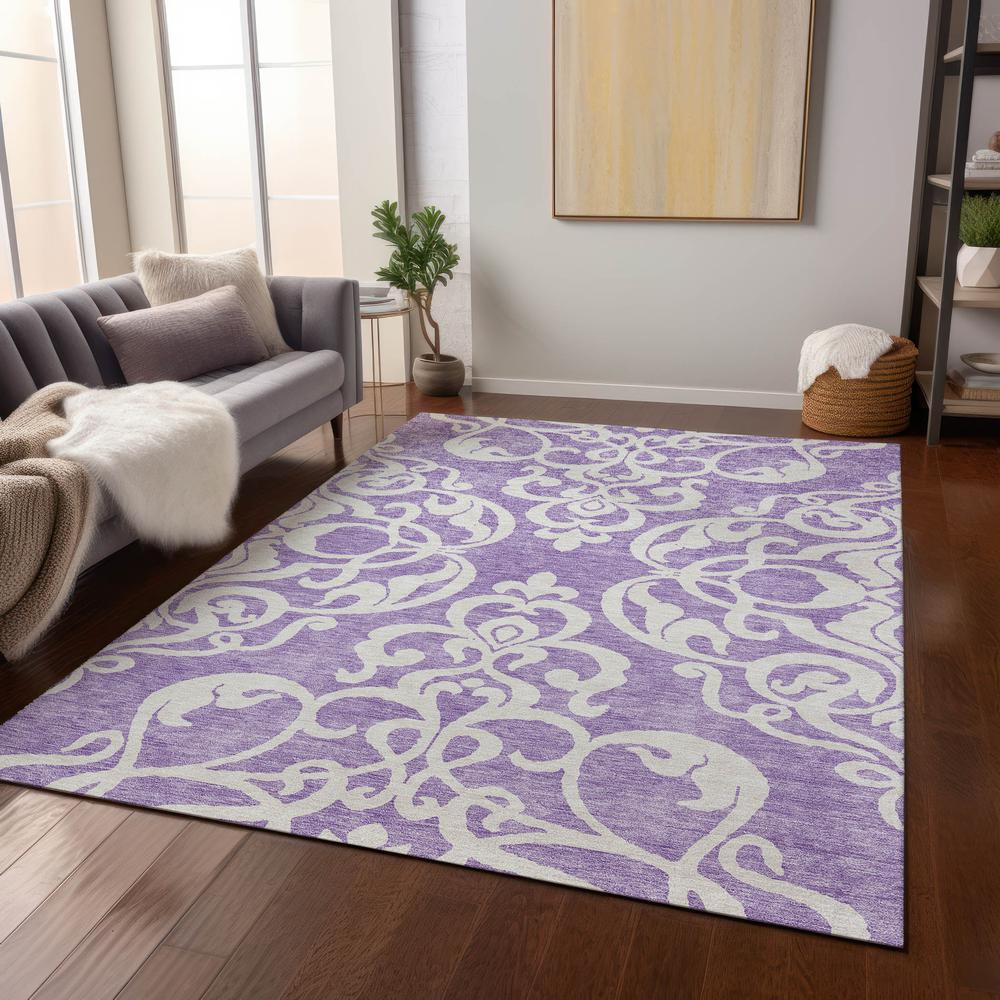 Chantille ACN973 Purple 2'6" x 3'10" Rug. Picture 6