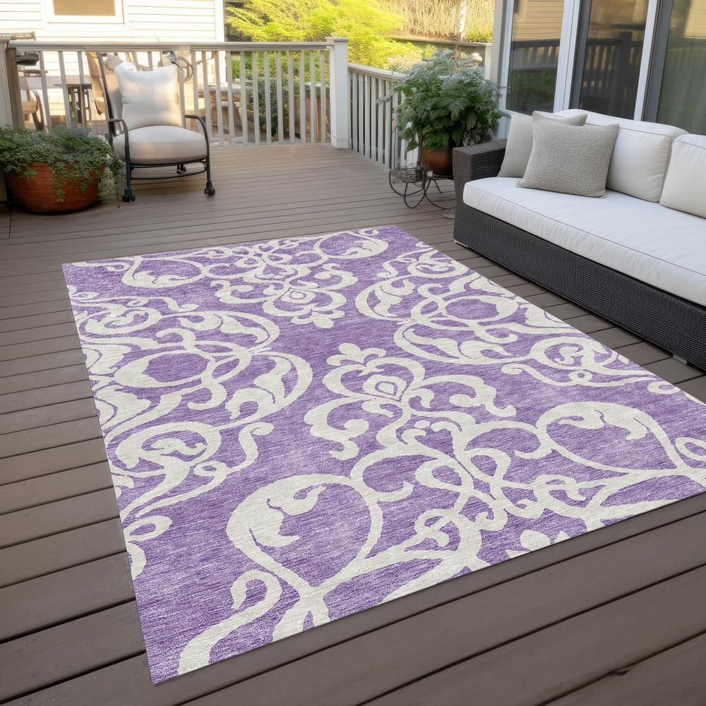 Chantille ACN973 Purple 2'6" x 3'10" Rug. Picture 7