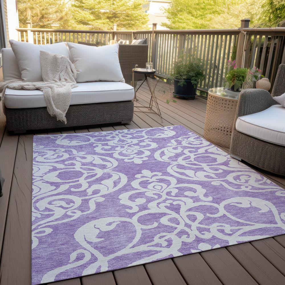 Chantille ACN973 Purple 2'6" x 3'10" Rug. Picture 8