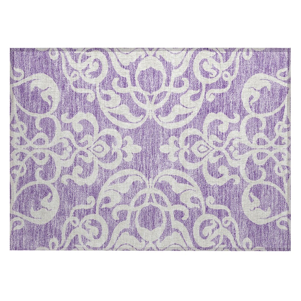 Chantille ACN973 Purple 1'8" x 2'6" Rug. Picture 1