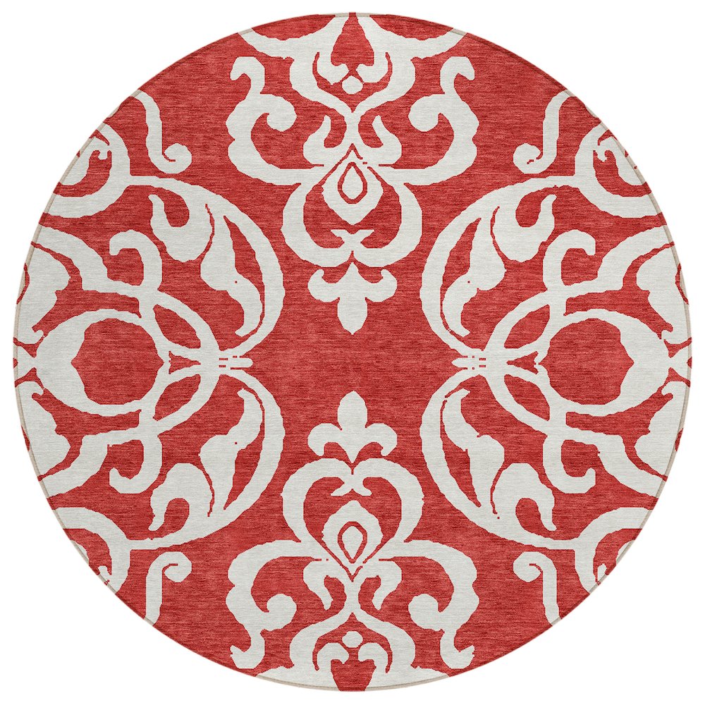 Chantille ACN973 Red 8' x 8' Rug. Picture 1