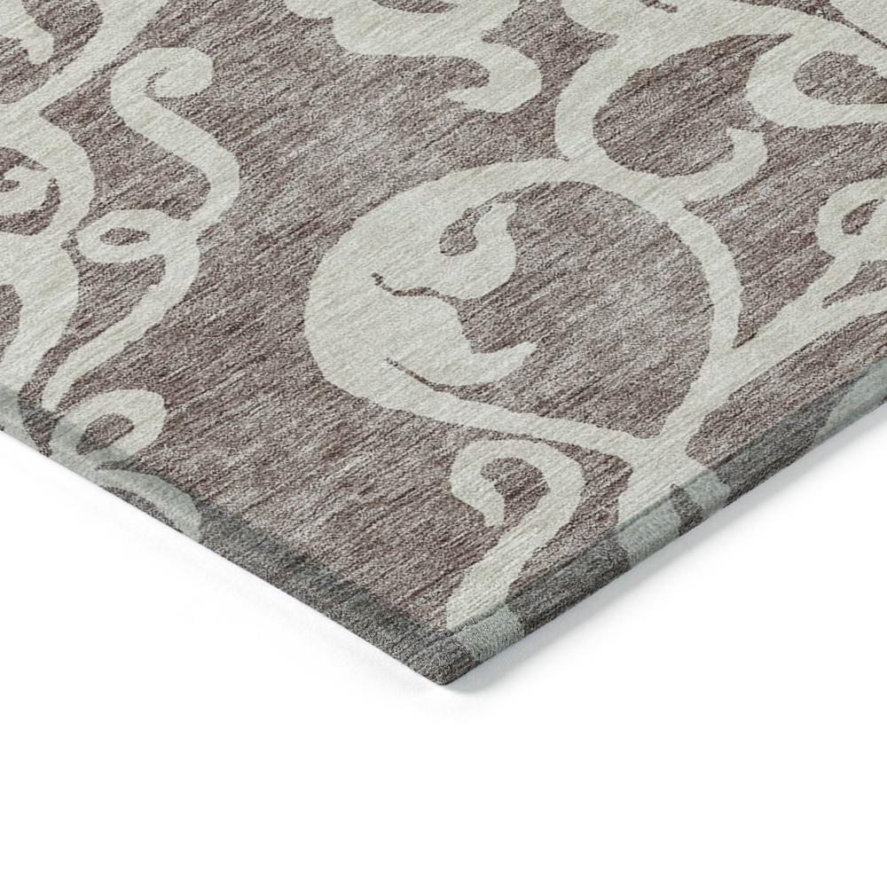 Chantille ACN973 Brown 1'8" x 2'6" Rug. Picture 3