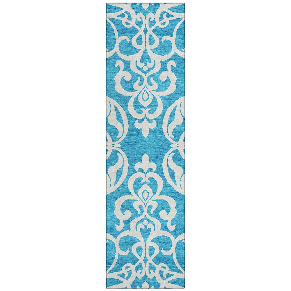 Chantille ACN973 Teal 2'3" x 7'6" Rug. Picture 1