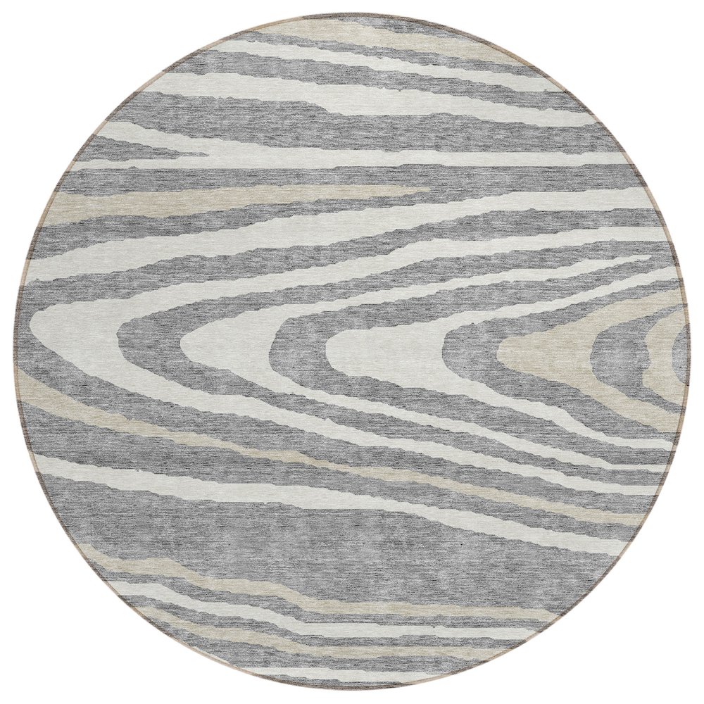 Chantille ACN974 Gray 8' x 8' Rug. Picture 1