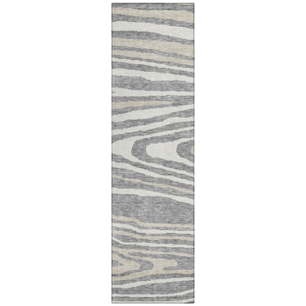 Chantille ACN974 Gray 2'3" x 7'6" Rug. Picture 1