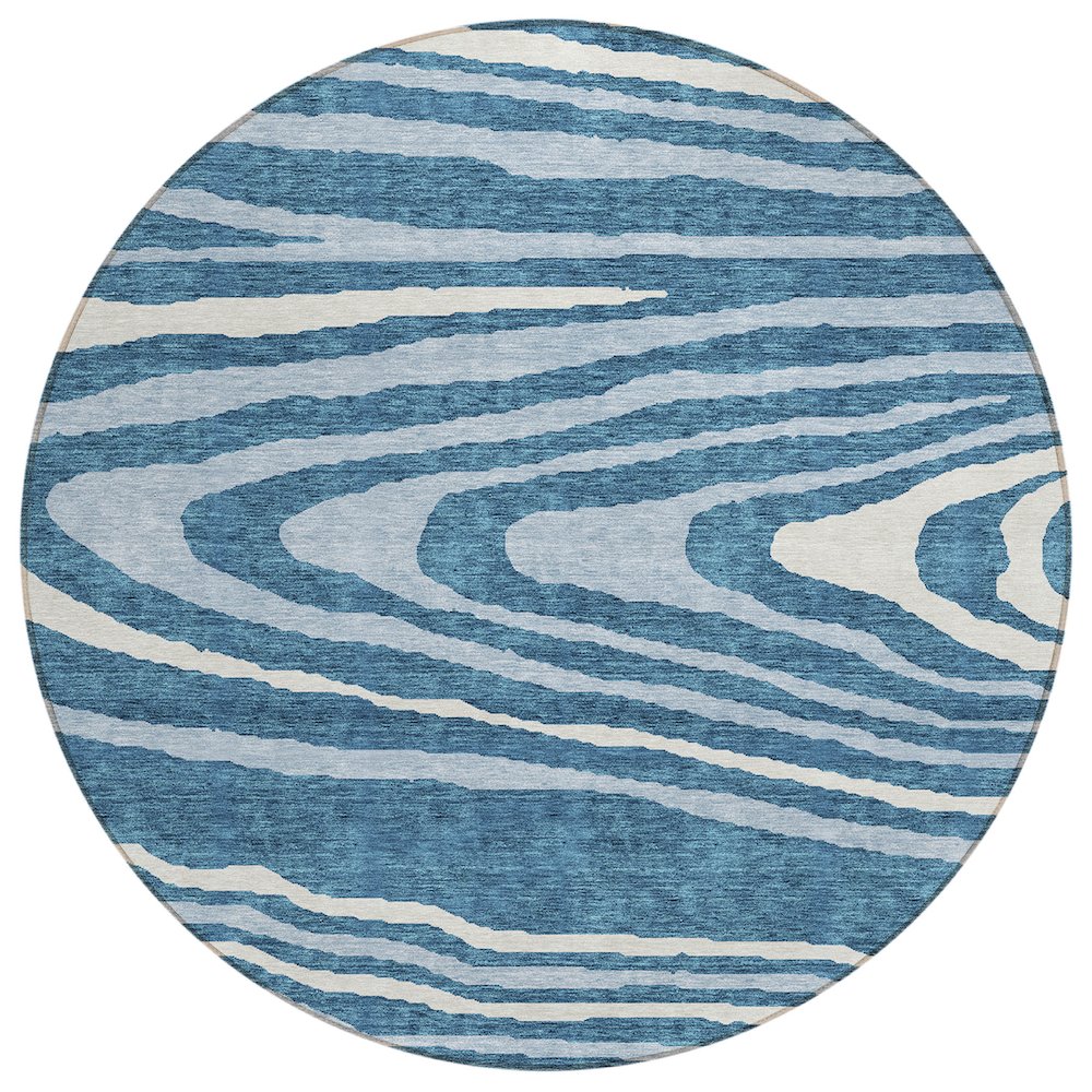 Chantille ACN974 Blue 8' x 8' Rug. Picture 1