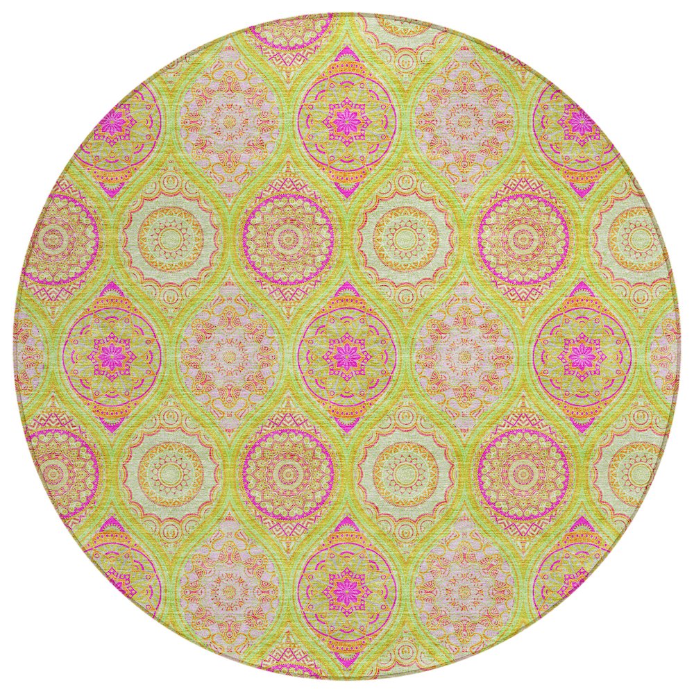 Chantille ACN976 Green 8' x 8' Rug. Picture 1