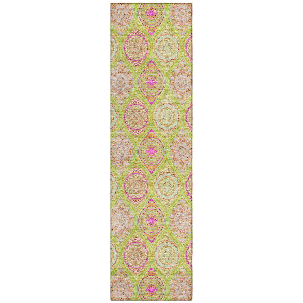 Chantille ACN976 Green 2'3" x 7'6" Rug. Picture 1
