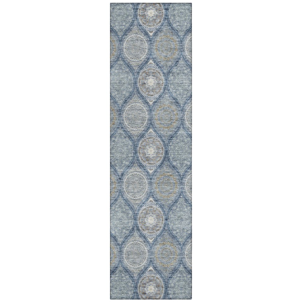 Chantille ACN976 Blue 2'3" x 7'6" Rug. Picture 1