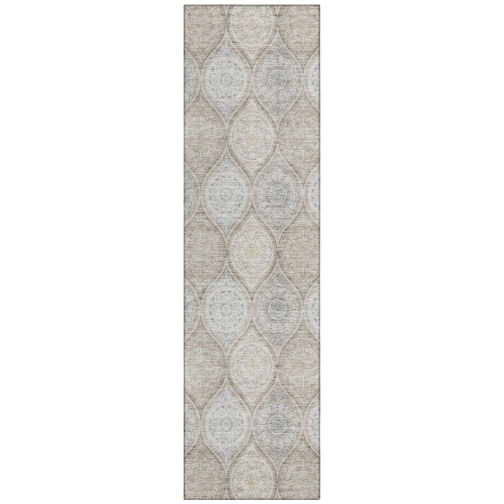Chantille ACN976 Brown 2'3" x 7'6" Rug. Picture 1