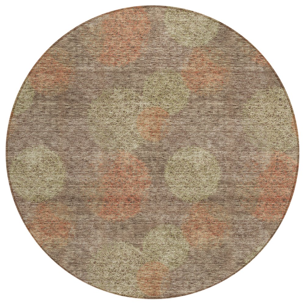 Chantille ACN977 Brown 8' x 8' Rug. Picture 1