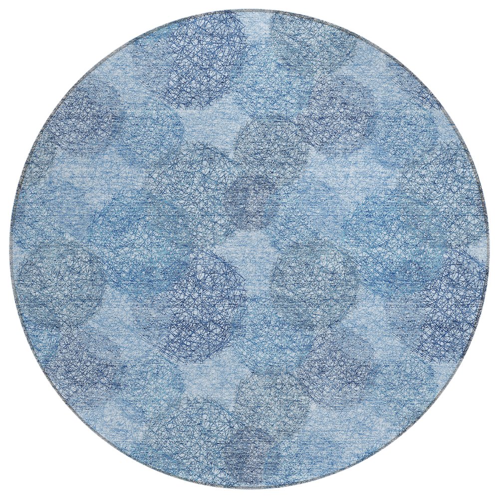 Chantille ACN977 Blue 8' x 8' Rug. Picture 1