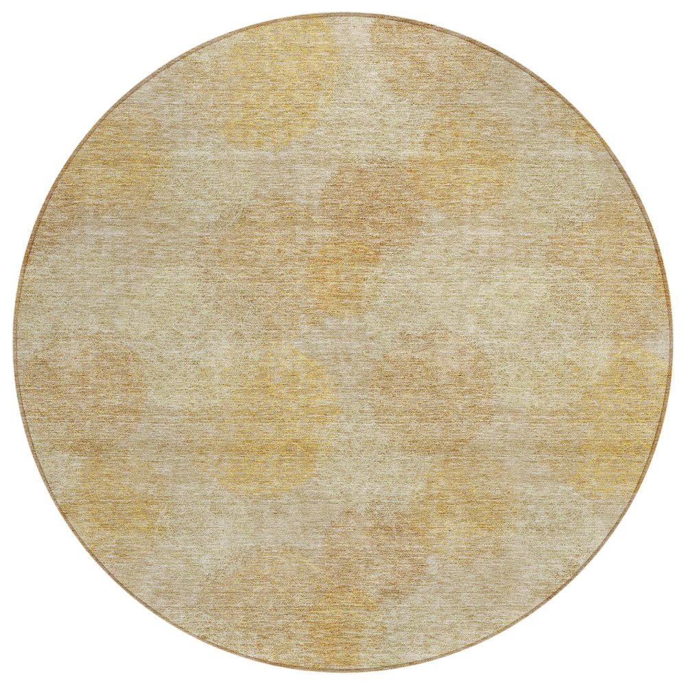 Chantille ACN977 Gold 8' x 8' Rug. Picture 1
