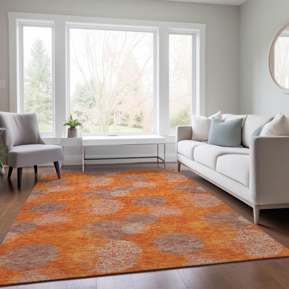 Chantille ACN977 Orange 2'6" x 3'10" Rug. Picture 5