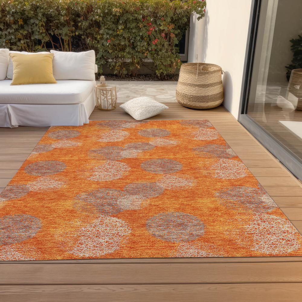 Chantille ACN977 Orange 2'6" x 3'10" Rug. Picture 7