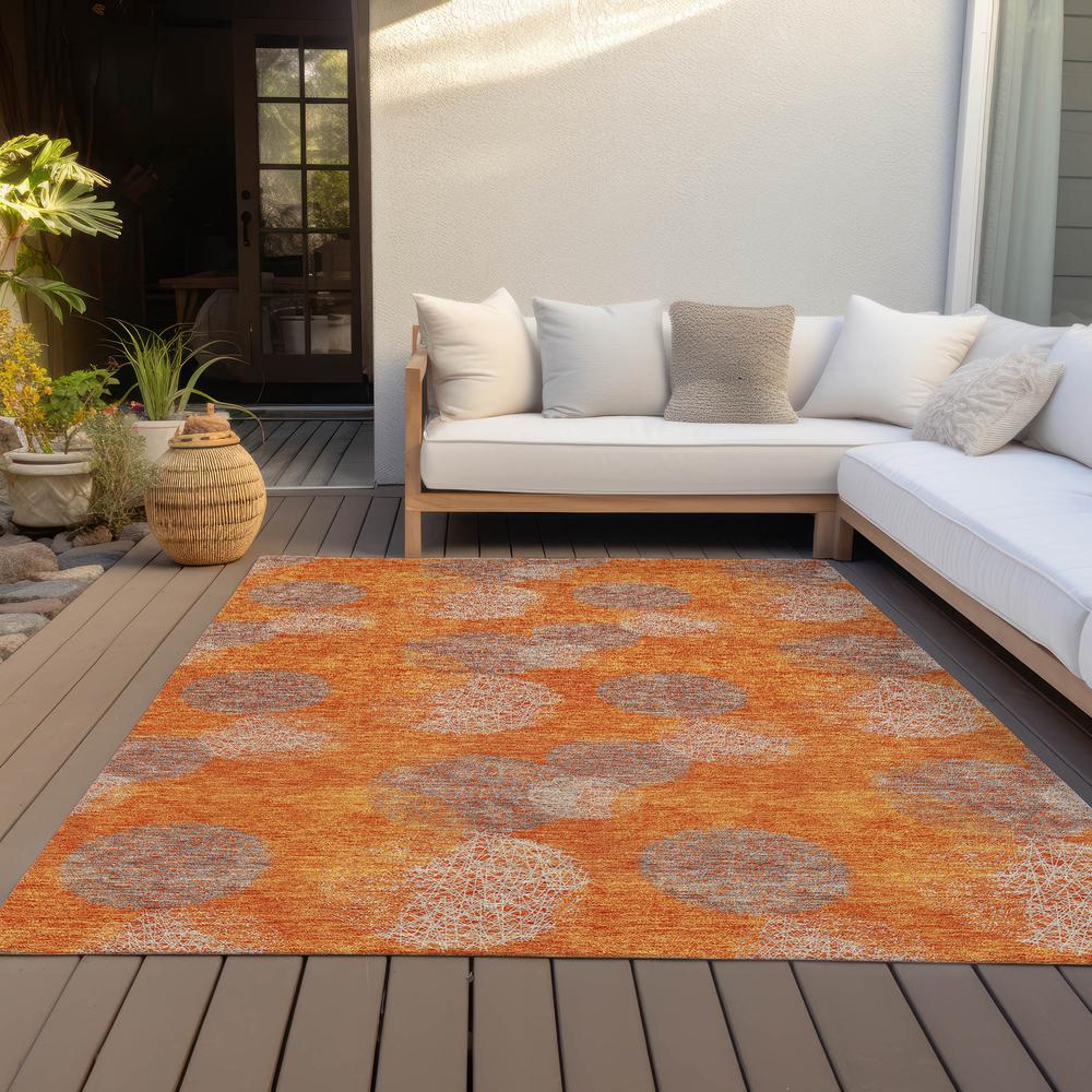 Chantille ACN977 Orange 2'6" x 3'10" Rug. Picture 8