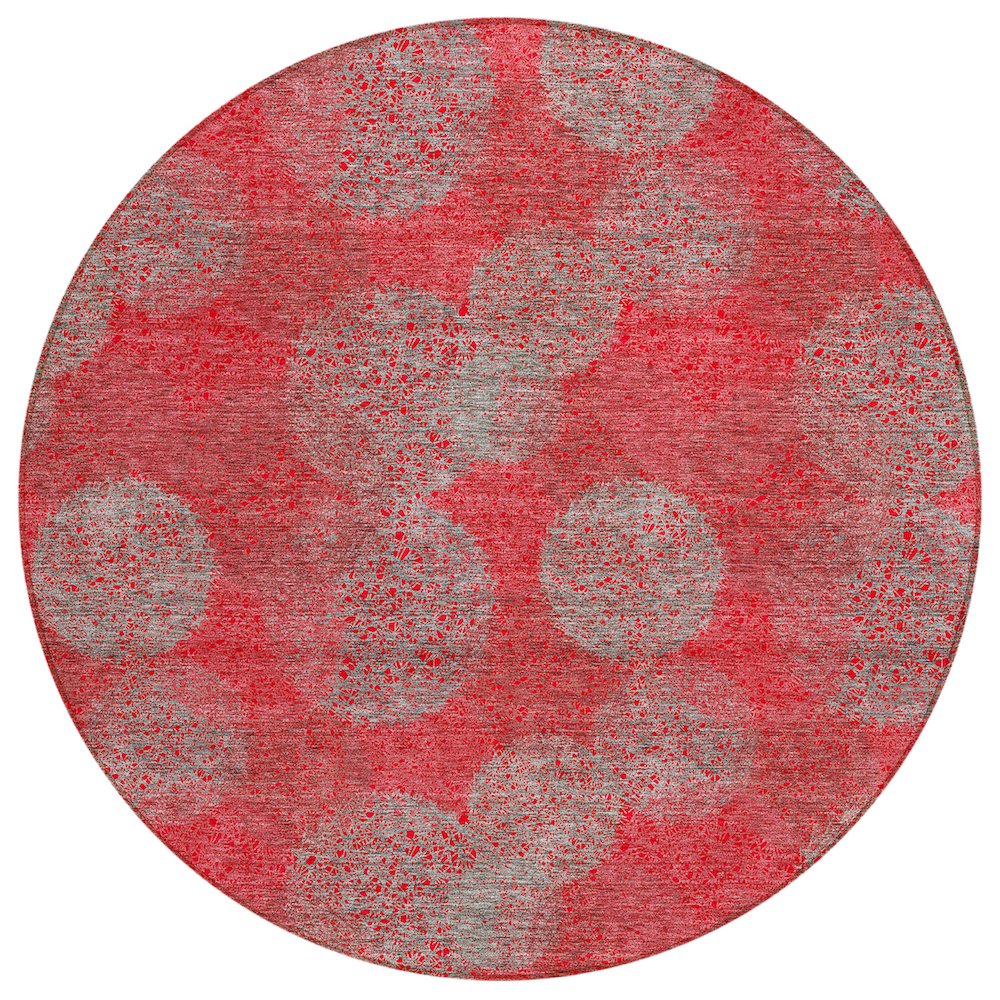 Chantille ACN977 Red 8' x 8' Rug. Picture 1