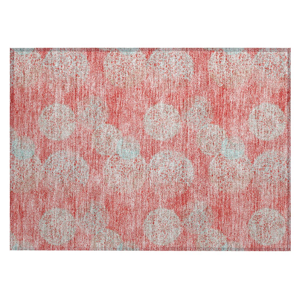 Chantille ACN977 Orange 1'8" x 2'6" Rug. Picture 1