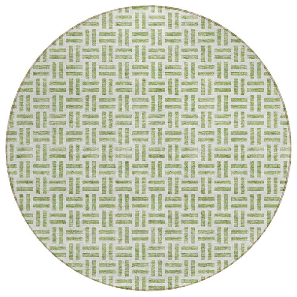 Chantille ACN978 Green 8' x 8' Rug. Picture 1
