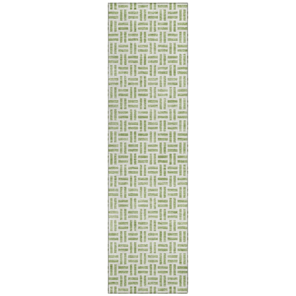Chantille ACN978 Green 2'3" x 7'6" Rug. Picture 1