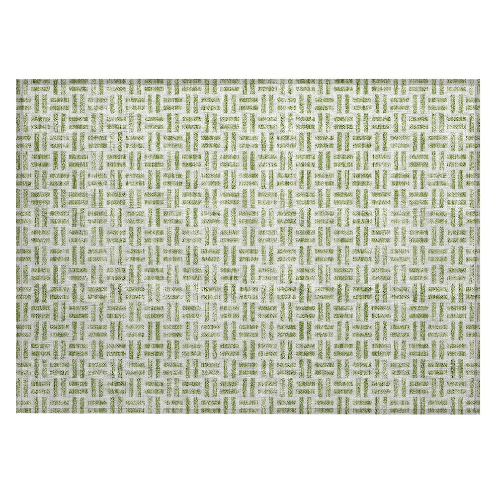 Chantille ACN978 Green 1'8" x 2'6" Rug. Picture 1