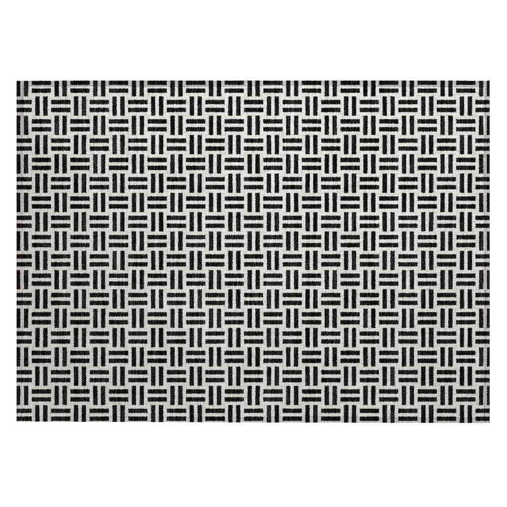 Chantille ACN978 Black 1'8" x 2'6" Rug. Picture 1
