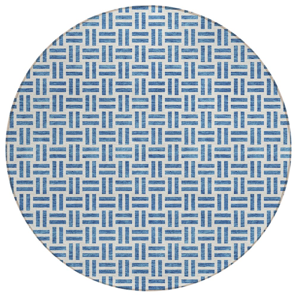Chantille ACN978 Blue 8' x 8' Rug. Picture 1