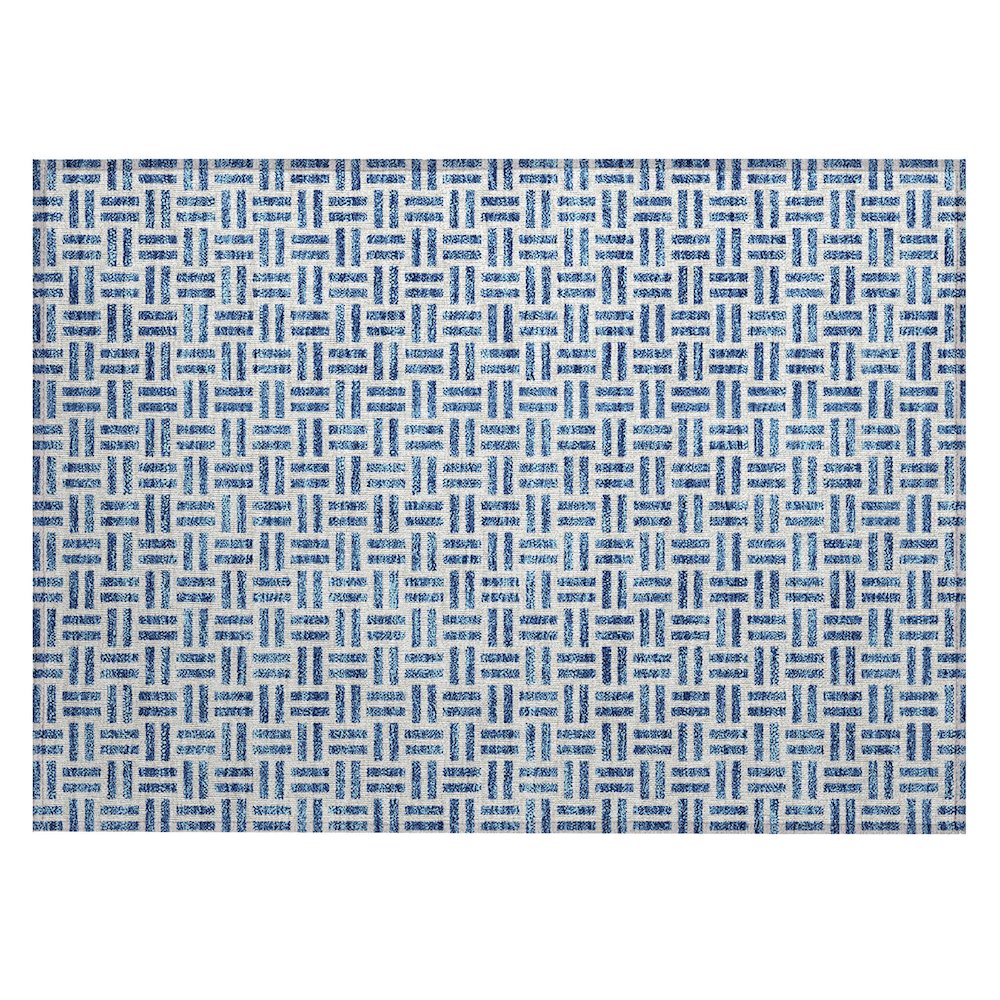 Chantille ACN978 Blue 1'8" x 2'6" Rug. Picture 1