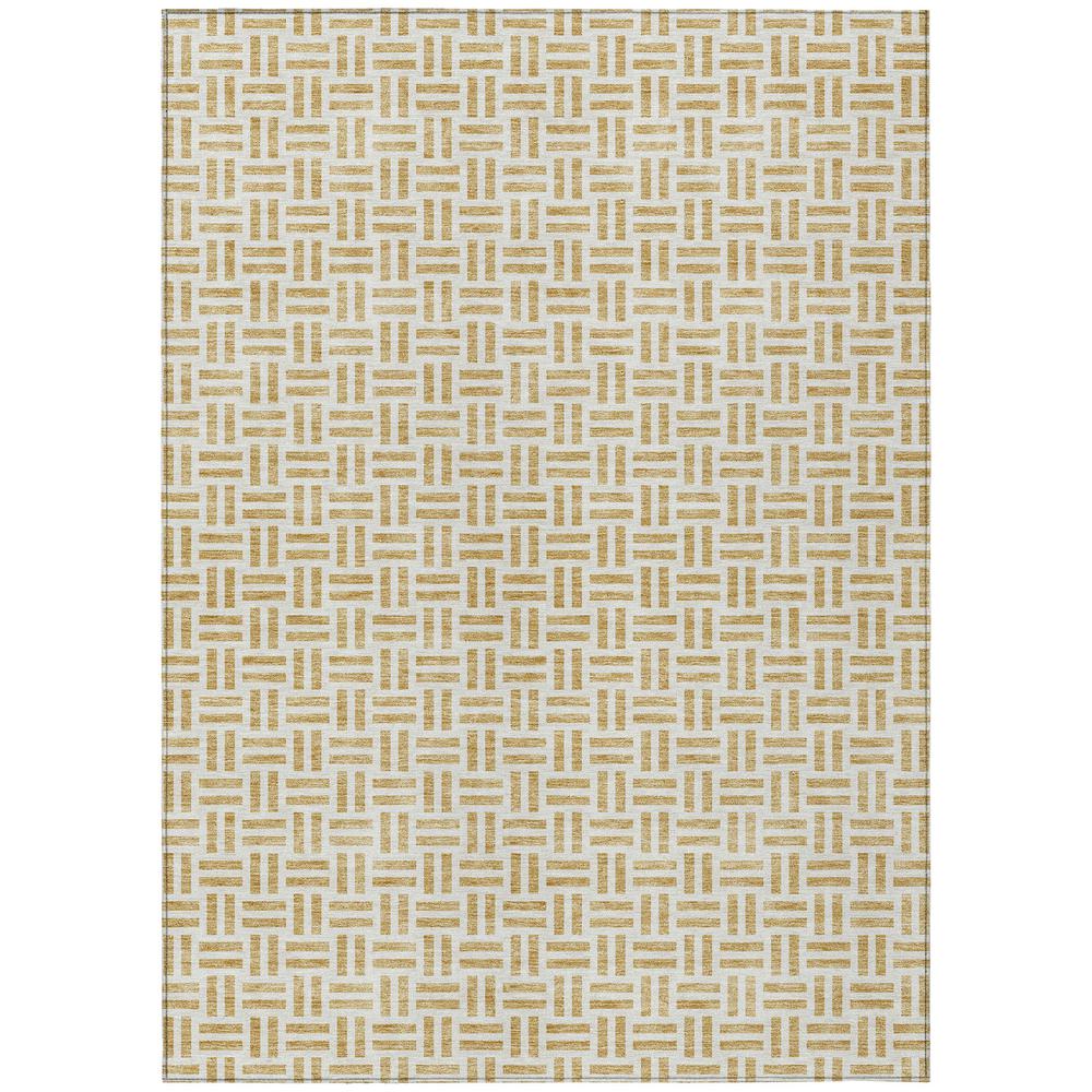 Chantille ACN978 Gold 2'6" x 3'10" Rug. Picture 1