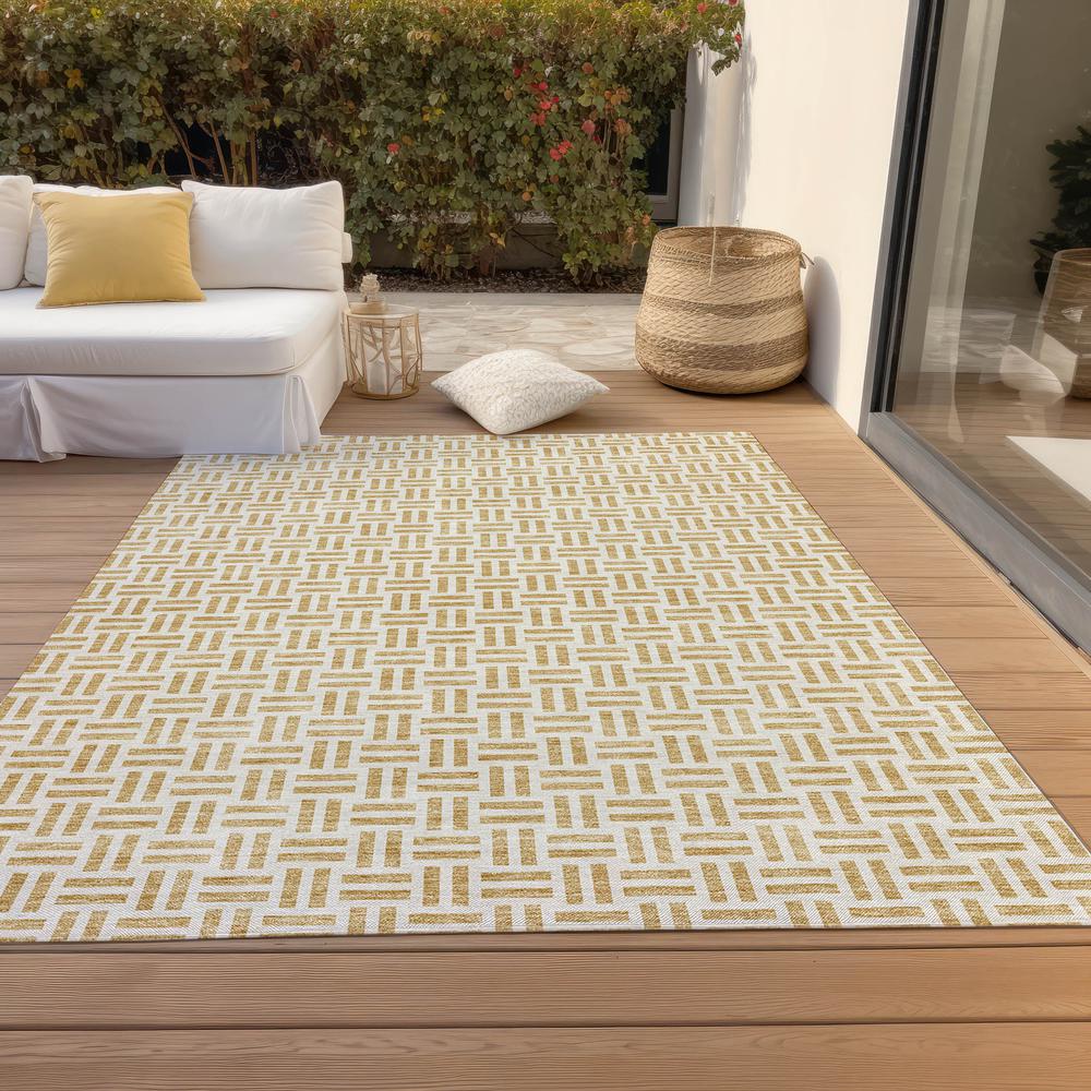 Chantille ACN978 Gold 2'6" x 3'10" Rug. Picture 7