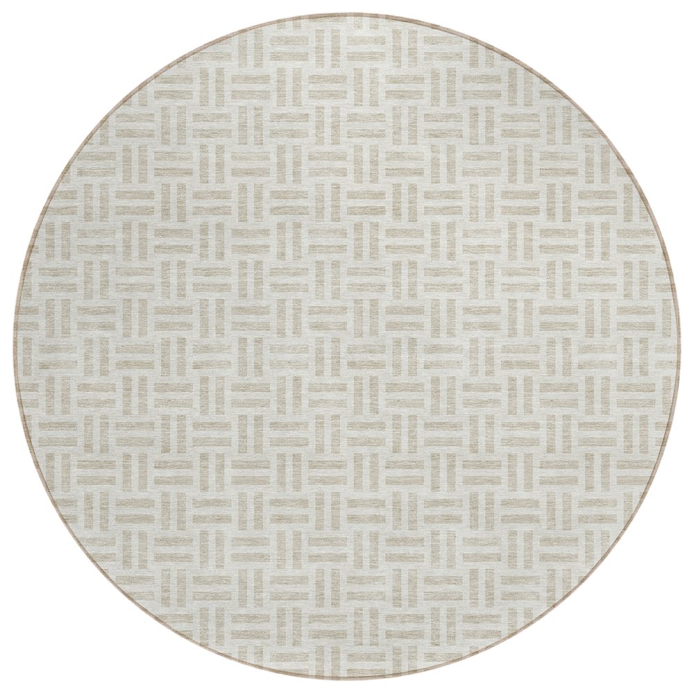 Chantille ACN978 Ivory 8' x 8' Rug. Picture 1