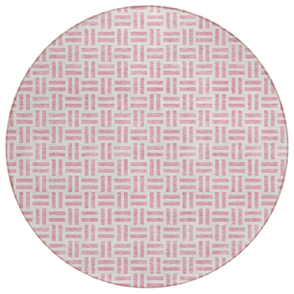 Chantille ACN978 Pink 8' x 8' Rug. Picture 1