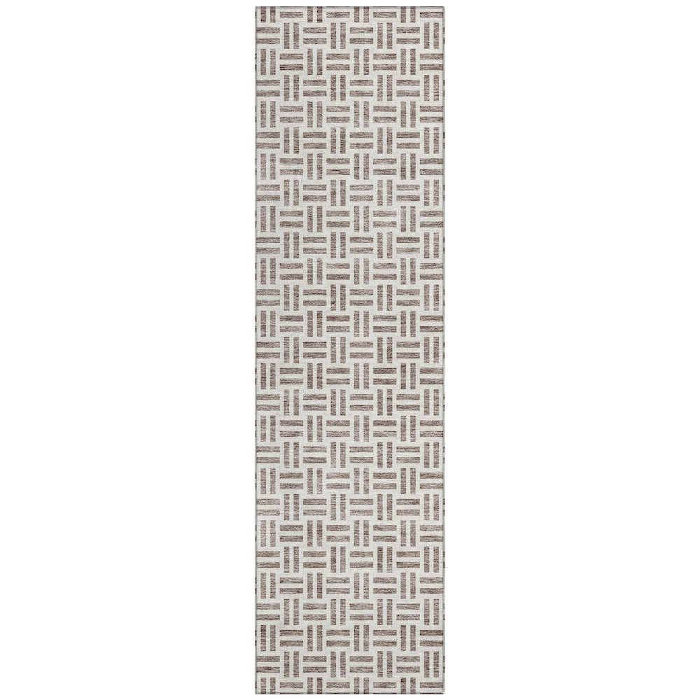 Chantille ACN978 Brown 2'3" x 7'6" Rug. Picture 1
