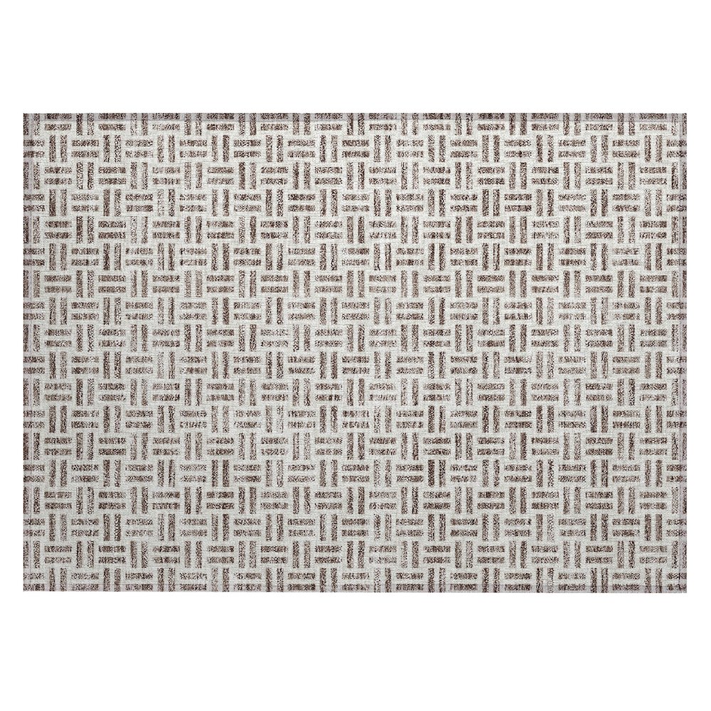 Chantille ACN978 Brown 1'8" x 2'6" Rug. Picture 1