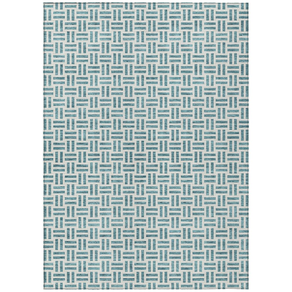 Chantille ACN978 Teal 2'6" x 3'10" Rug. Picture 1