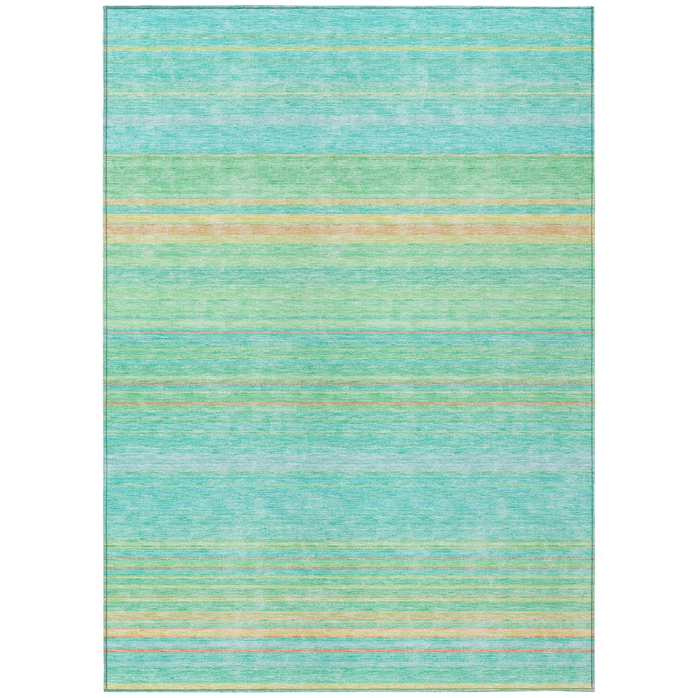 Chantille ACN979 Teal 2'6" x 3'10" Rug. Picture 1