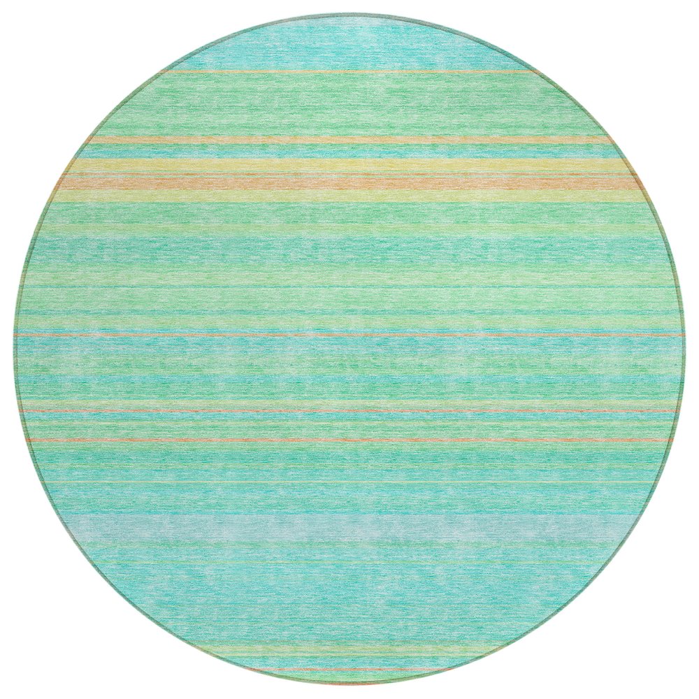 Chantille ACN979 Teal 8' x 8' Rug. Picture 1