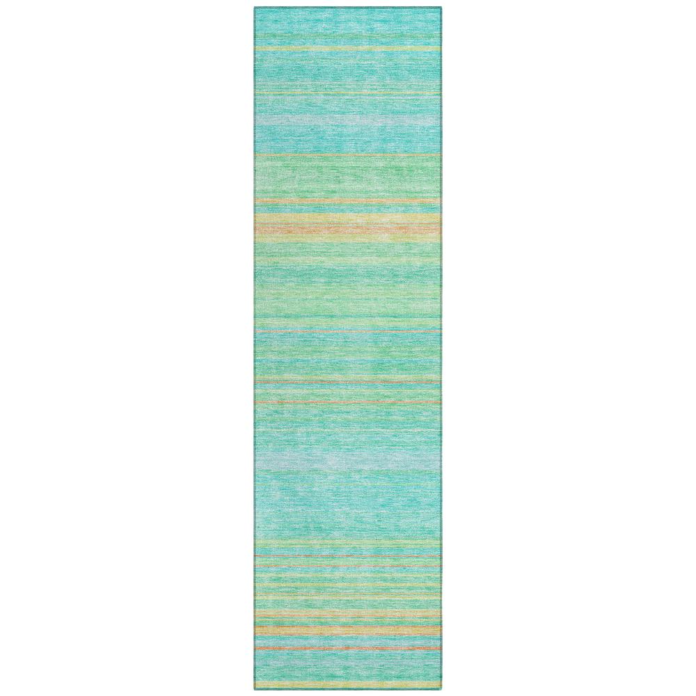 Chantille ACN979 Teal 2'3" x 7'6" Rug. Picture 1