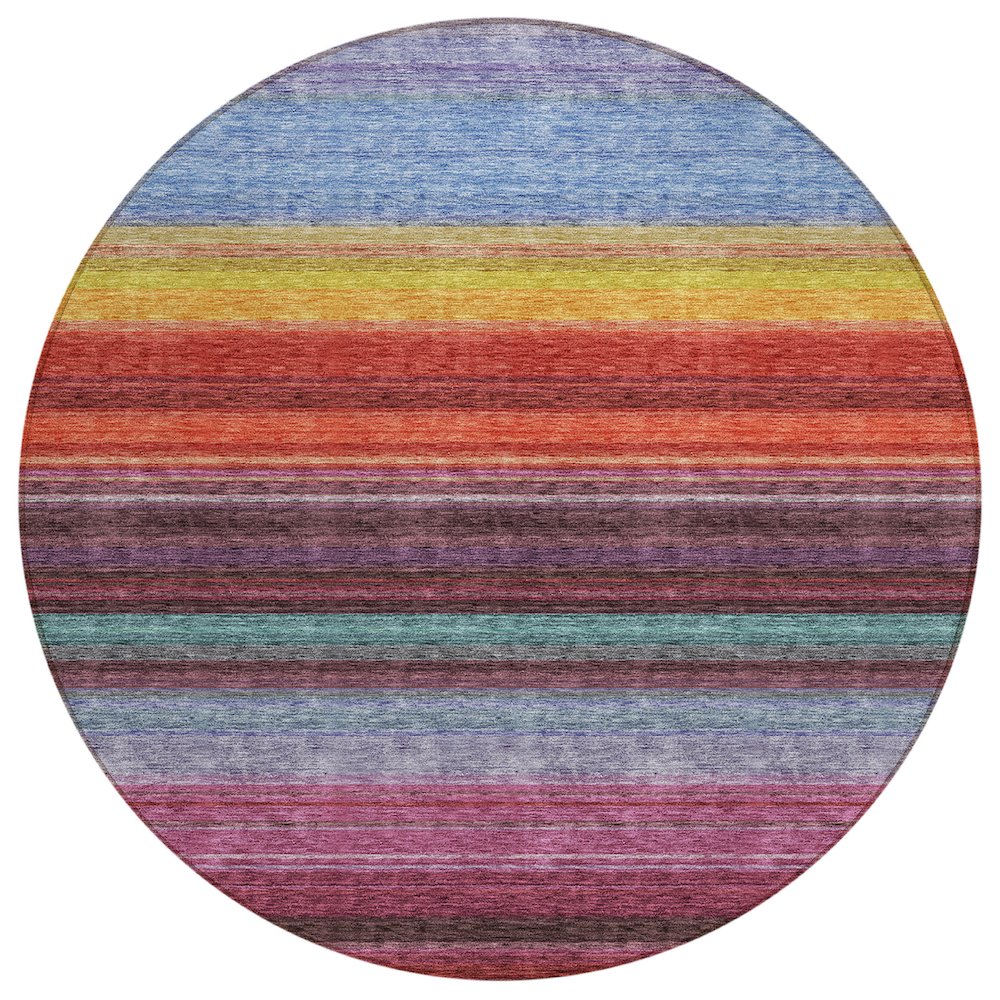 Chantille ACN979 Purple 8' x 8' Rug. Picture 1