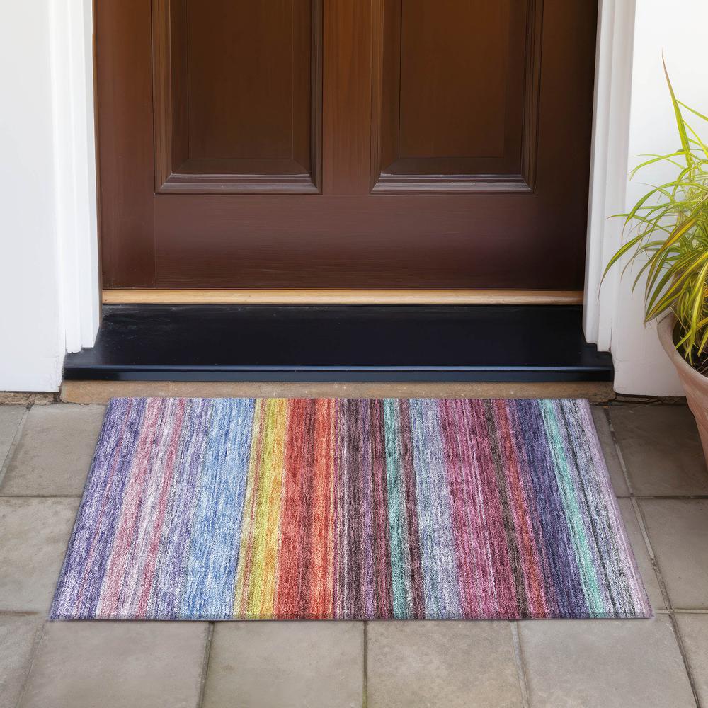 Chantille ACN979 Purple 1'8" x 2'6" Rug. Picture 6