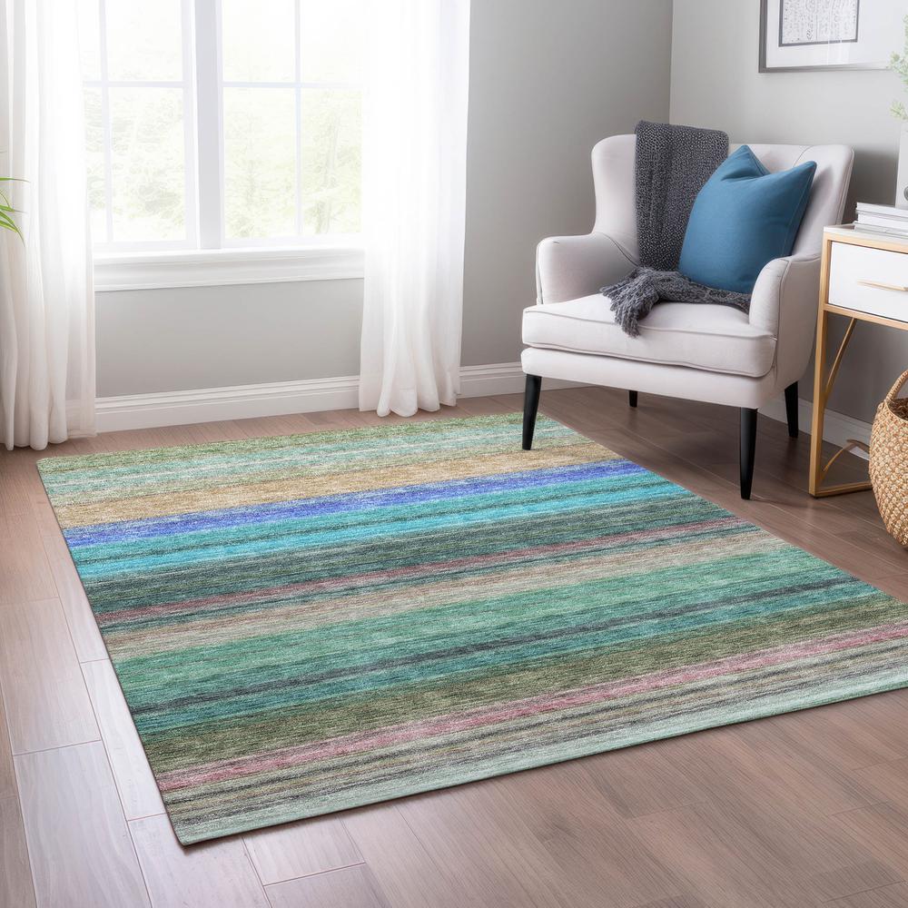 Chantille ACN979 Green 2'6" x 3'10" Rug. Picture 6
