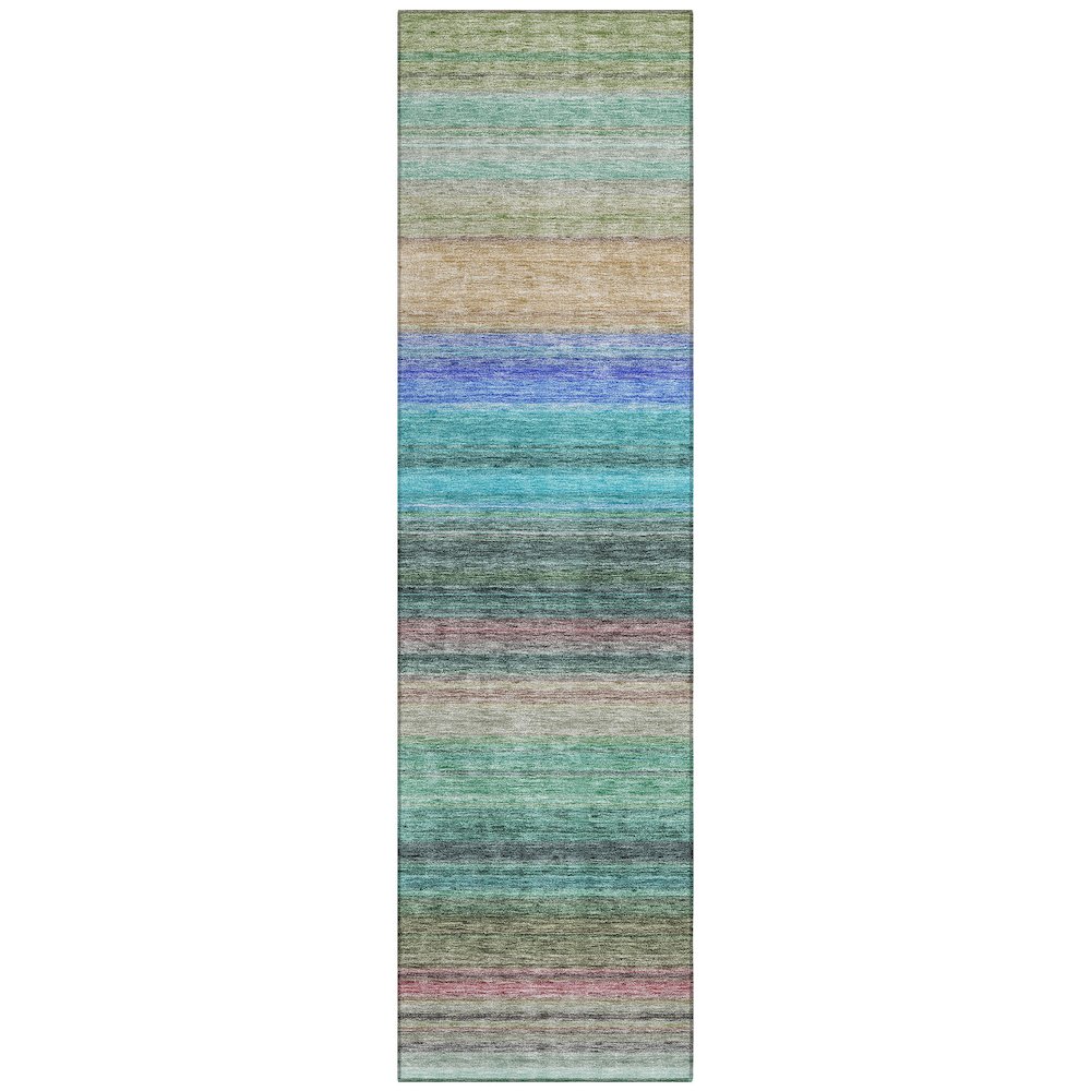 Chantille ACN979 Green 2'3" x 7'6" Rug. Picture 1