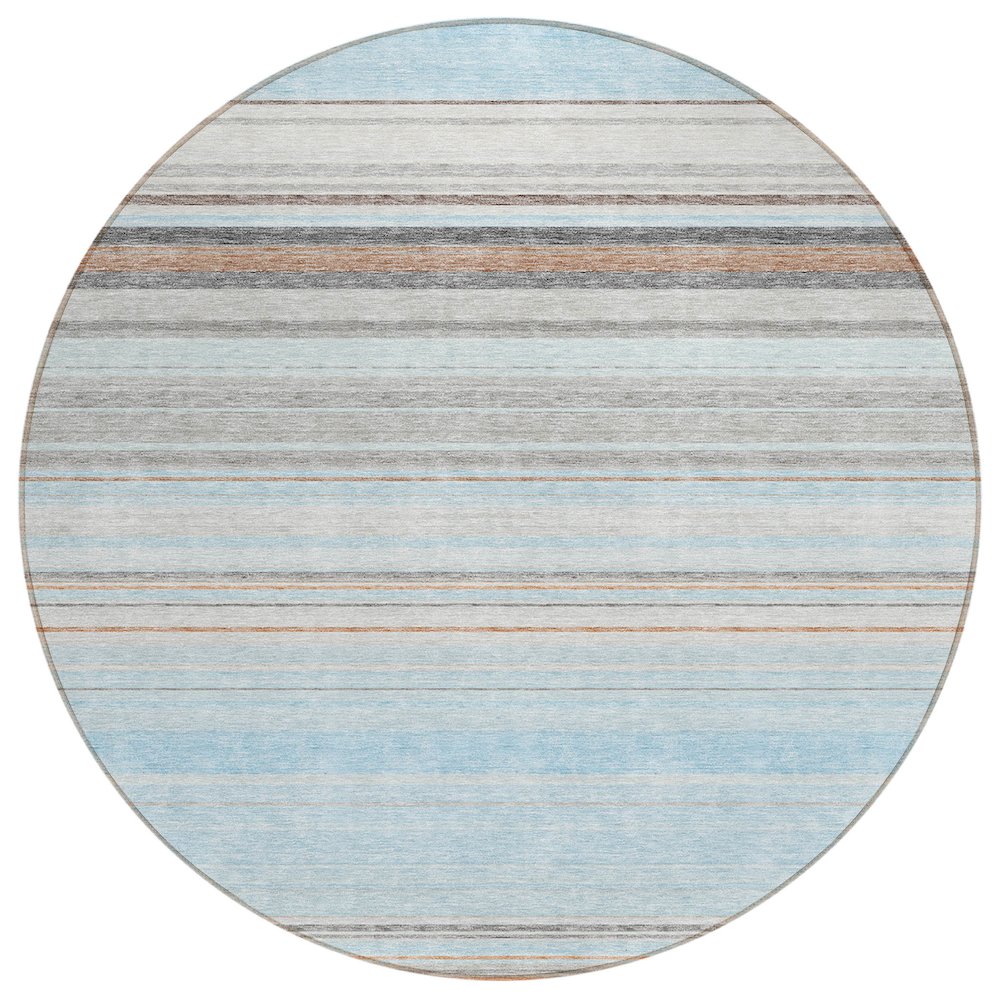 Chantille ACN979 Blue 8' x 8' Rug. Picture 1