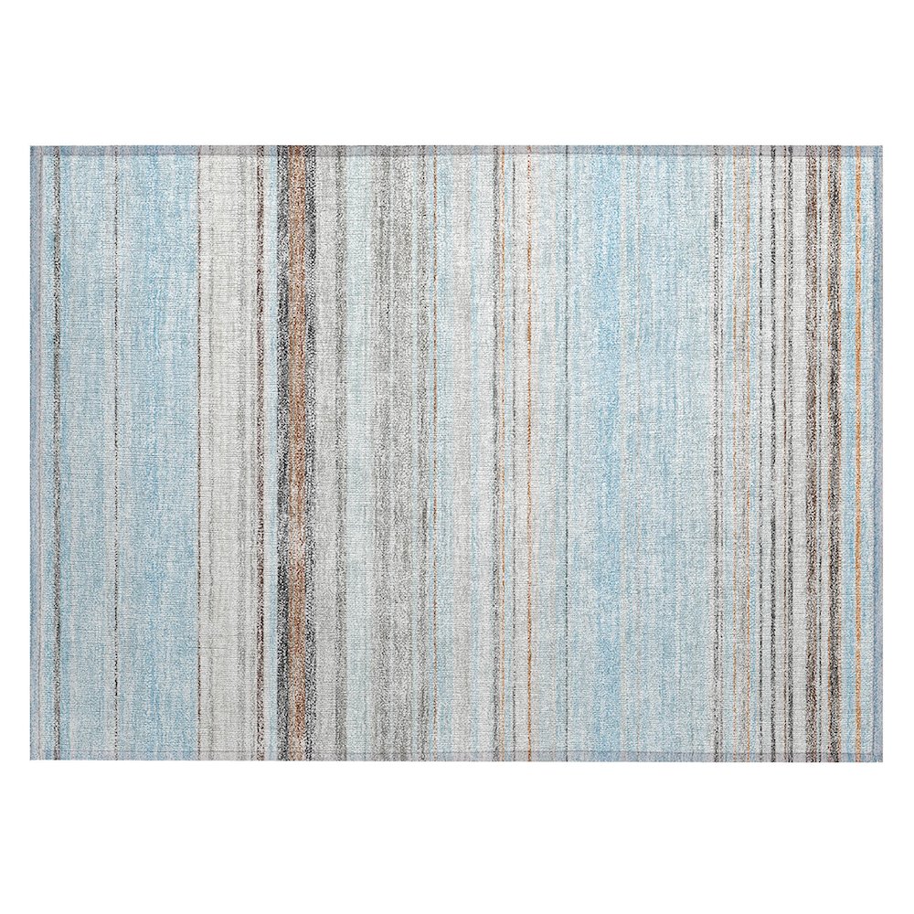 Chantille ACN979 Blue 1'8" x 2'6" Rug. Picture 1