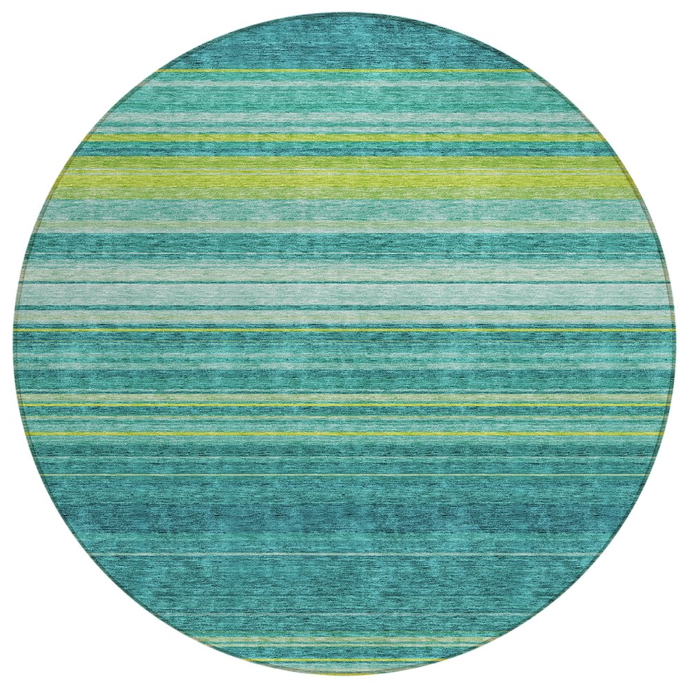 Chantille ACN979 Teal 8' x 8' Rug. Picture 1