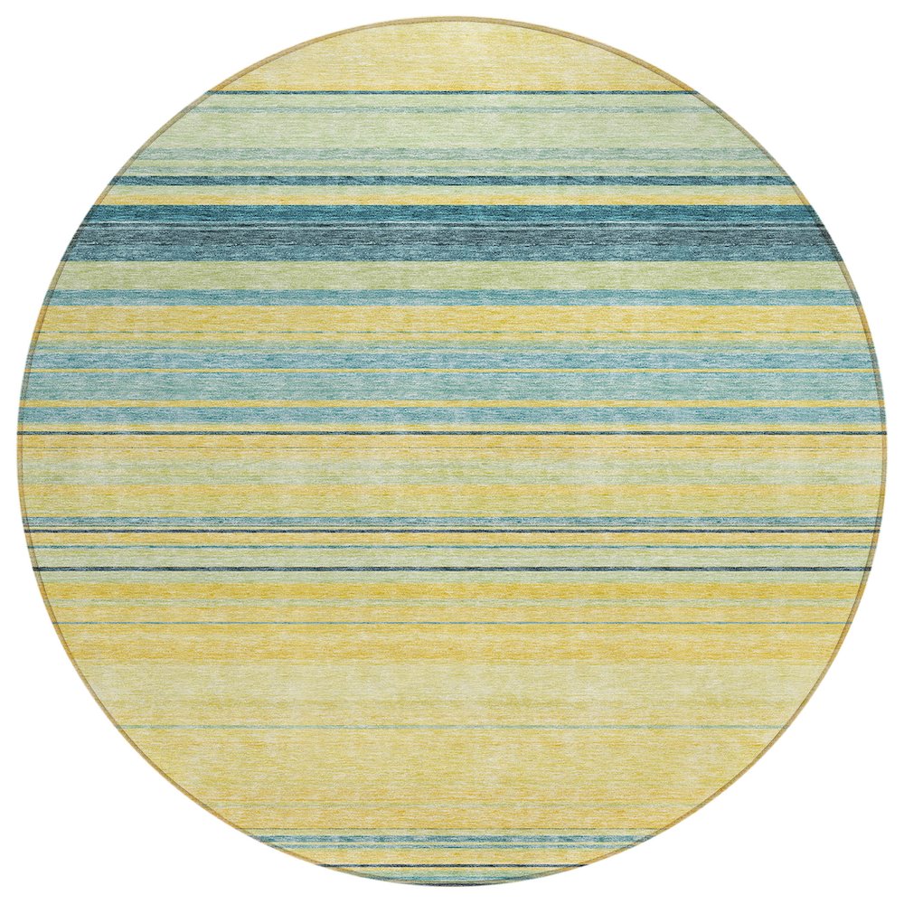 Chantille ACN979 Gold 8' x 8' Rug. Picture 1