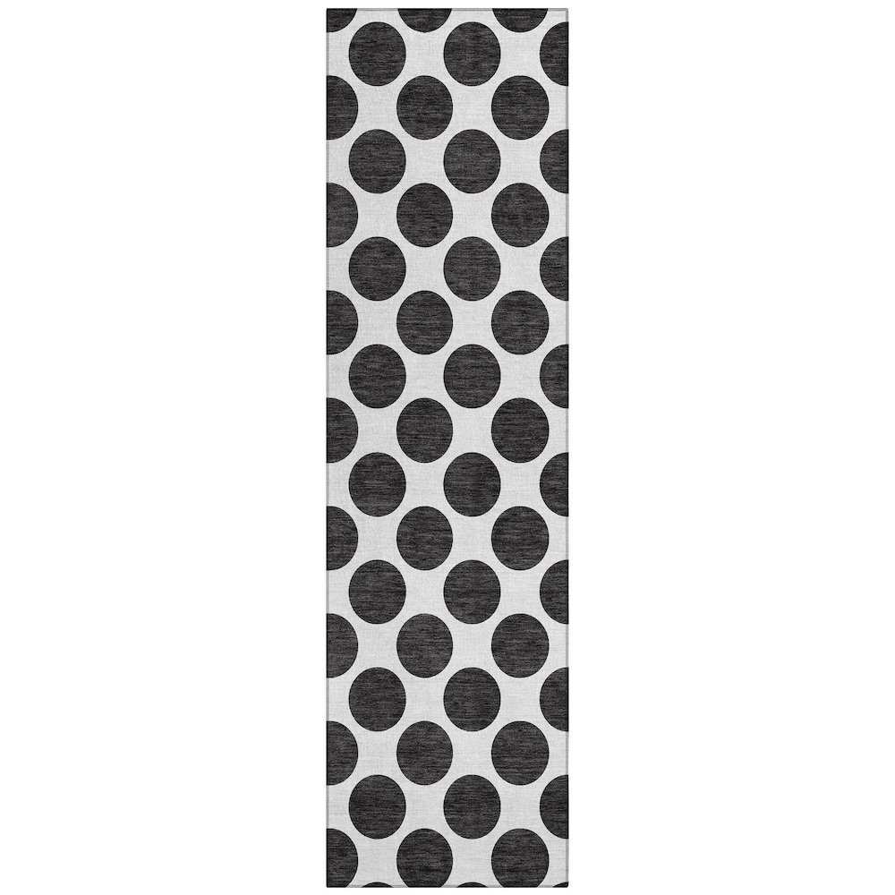 Chantille ACN980 Black 2'3" x 7'6" Rug. Picture 1